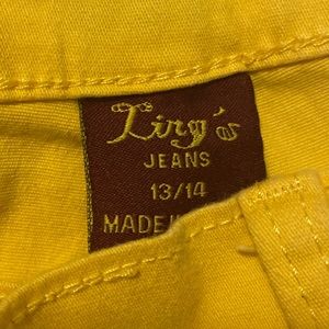 Bright Yellow knee shorts